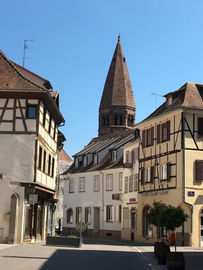 La Cour St-Fulrad - Appartements سانت هيبوليت المظهر الخارجي الصورة